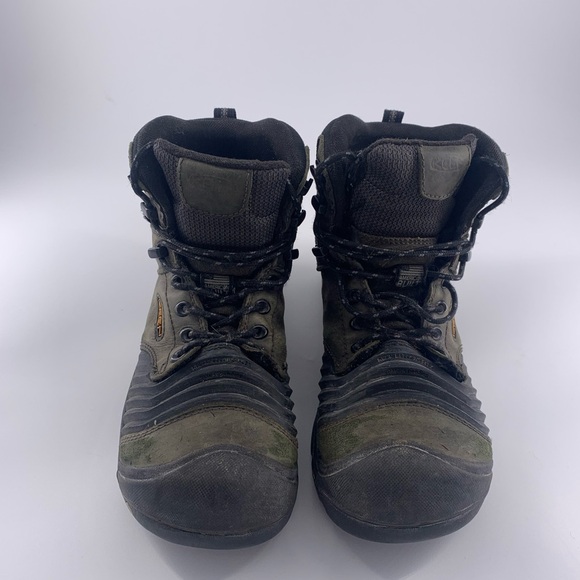 Keen Utility ASTM F2413-18 Men’s Size 8.5D Steel Toe Work/ Hiking Boots - Picture 2 of 10